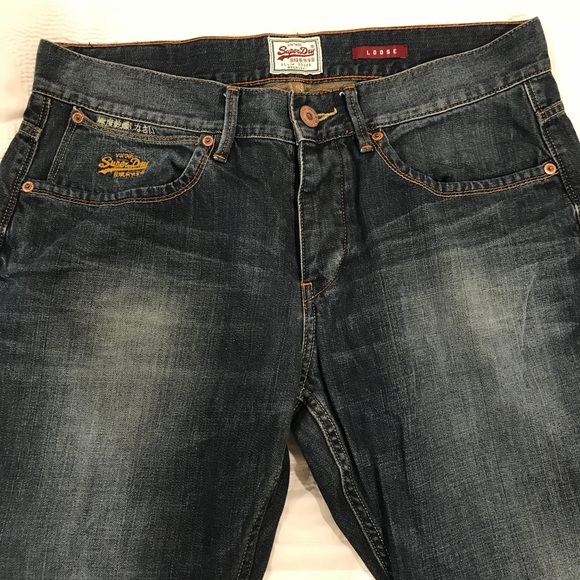 superdry loose fit jeans